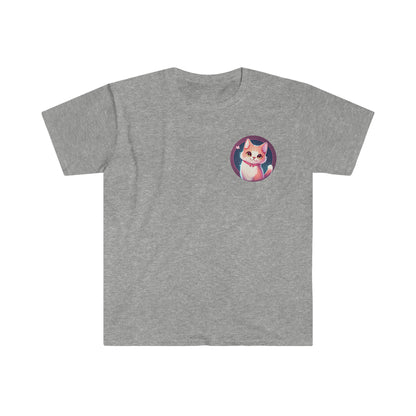 Lovely Cat In Your Heart Unisex Softstyle T-Shirt, Animal Lover Gift, Cat Lovers, Simple Shirt